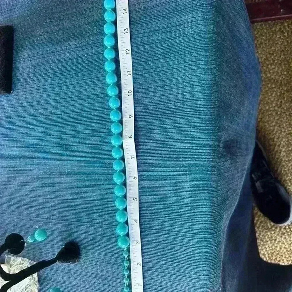 🩵🏖️Turquoise fashion necklace and earrings set 🩵🏖️ - Picture 5 of 8